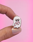 ✧ Pin's Fantôme et sa canne à sucre ✧