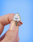 Glace Kawaii pin's émaillé