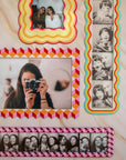 Sunrise Bubble 8,6cm x 7,1cm Instax square Magnetic photo frame
