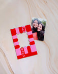 Japan market 8,6cm x 5,3cm mini Instant magnetic photo frame
