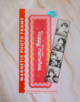Sunset wavy 5cm x 20cm Magnetic vintage photobooth frame
