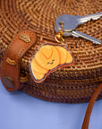 Porte-clés en acrylique Croissant