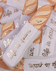 Marque-page baguette "La vie est une douleur"