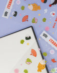 Itadakimasu sticker sheet