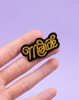 Merde Hand made Brooch