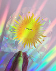 Autocollant attrape-soleil « Keep shining sun »