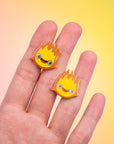 Calcifer ❤ enamel pin