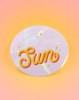 Voici le soleil Autocollant attrape-soleil