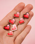 PIXEL HEART PINS
