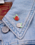 Coffret de mini-pins roses ❁