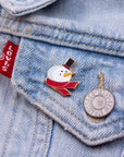 Pin's bonhomme de neige