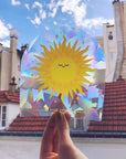 Autocollant attrape-soleil « Keep shining sun »