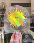 Autocollant attrape-soleil « Keep shining sun »