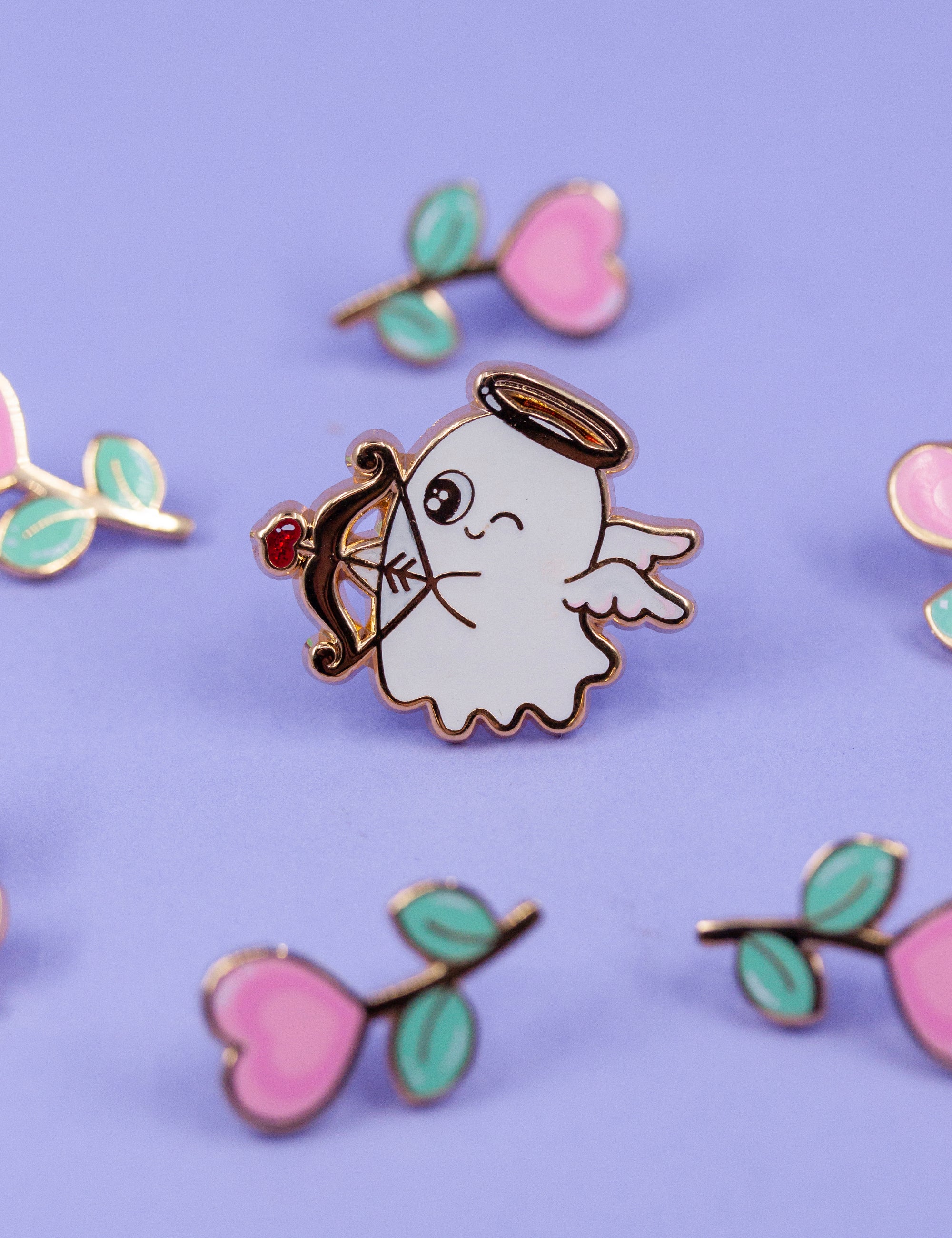 ✧ Pin fantôme de la Saint-Valentin ✧