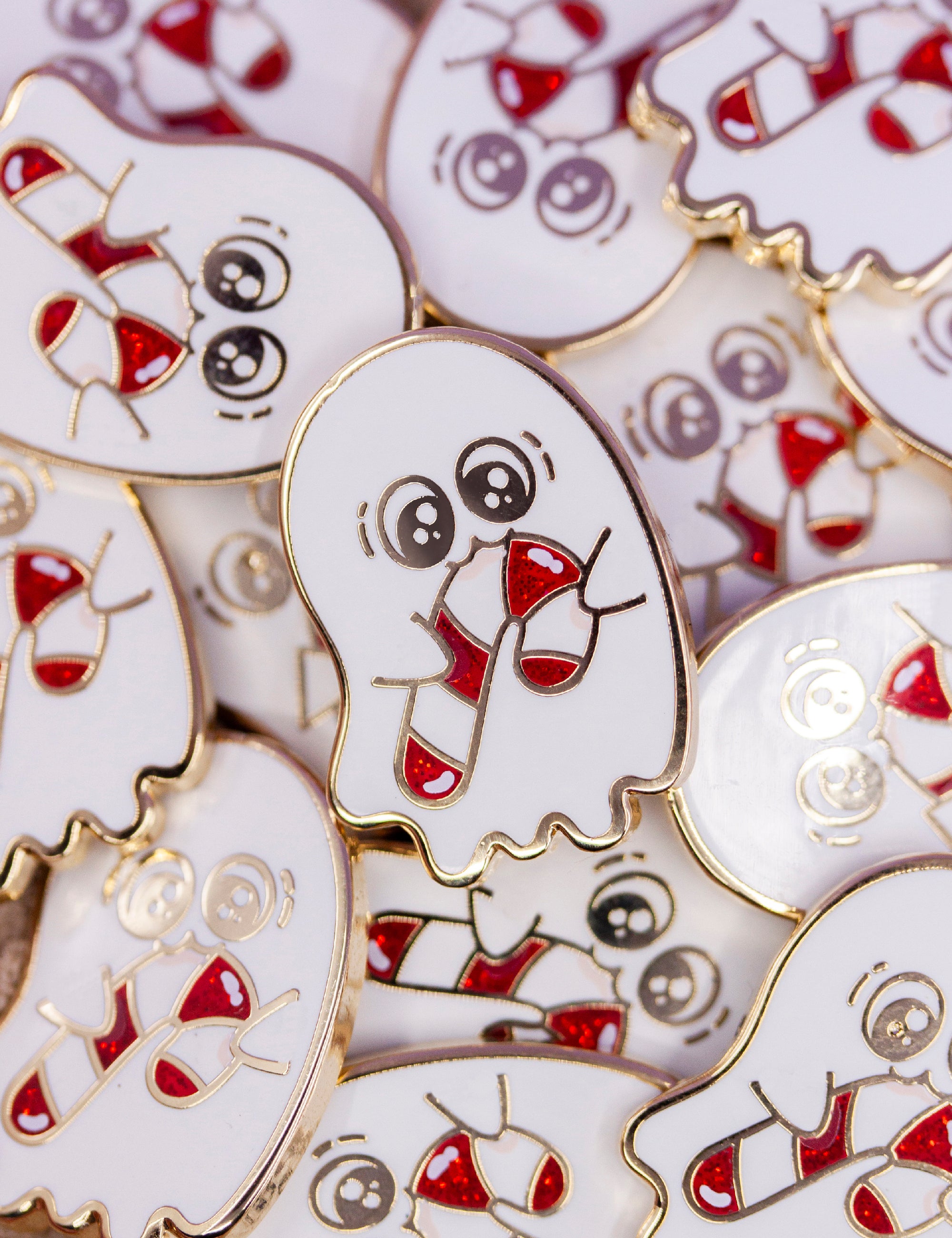 ✧ Pin&#39;s Fantôme et sa canne à sucre ✧ 