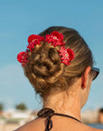 Takoyaki red octopus small hair clip