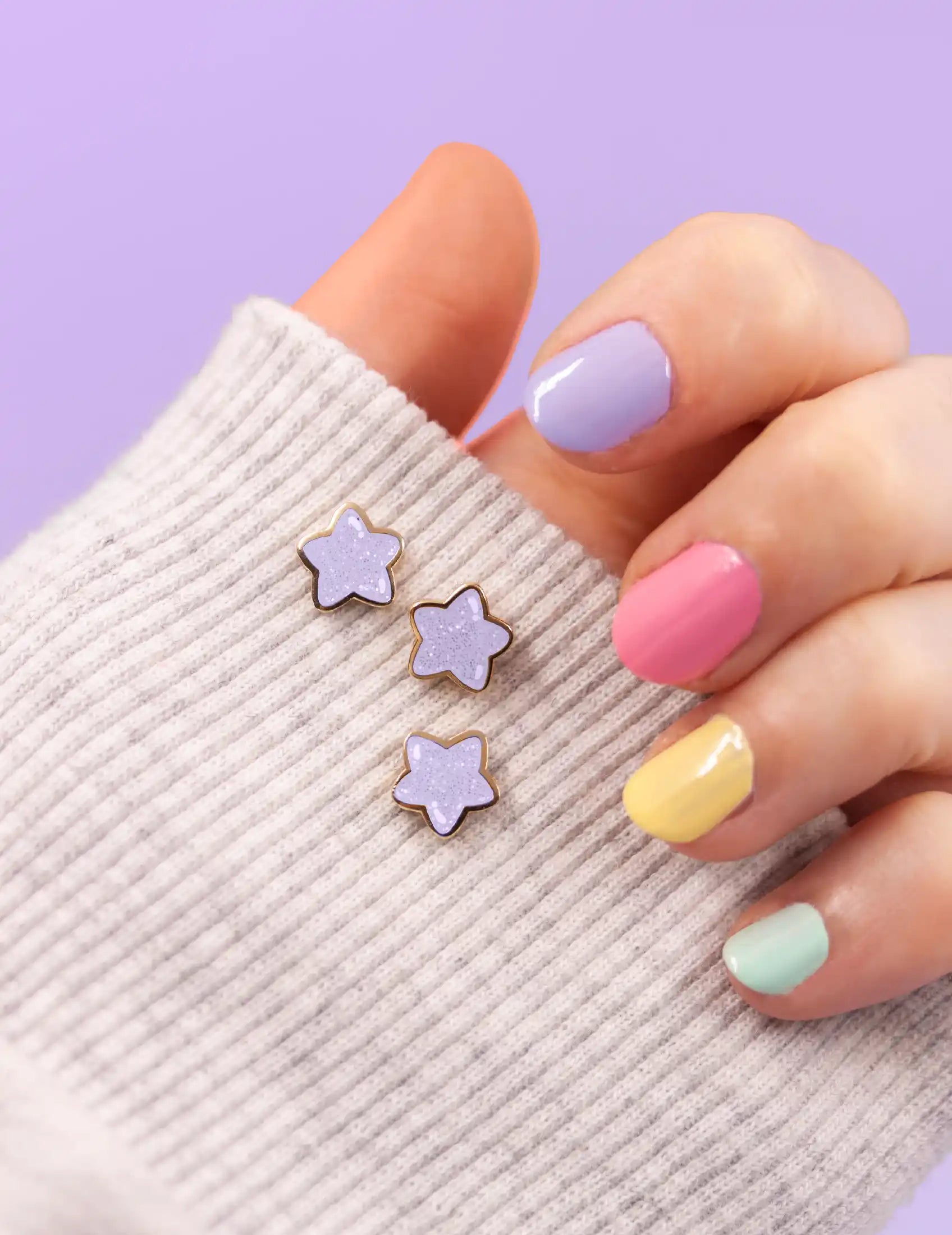 Mini star pin set