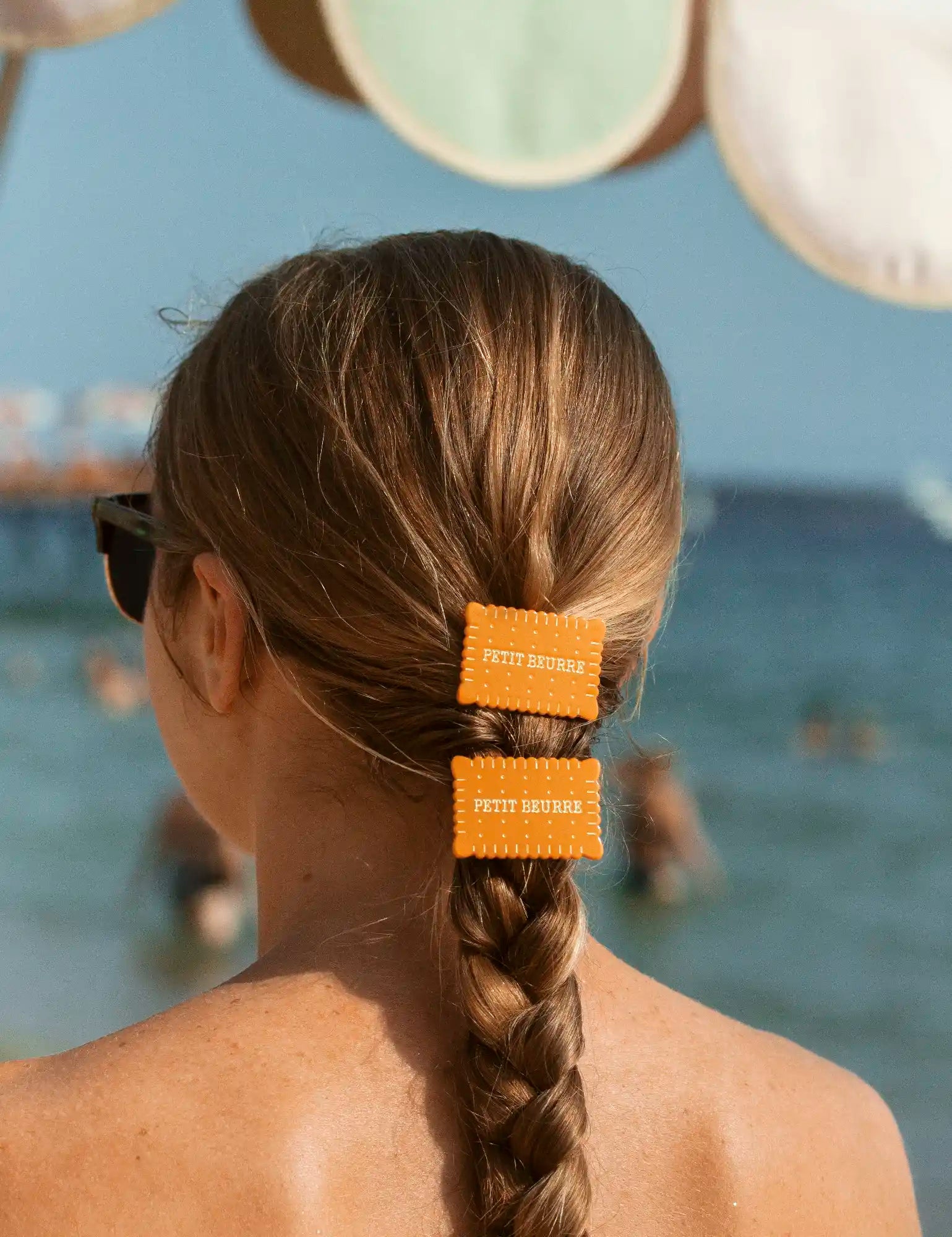 Mini clip a cheveux Tranche de pain