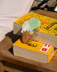 Pistachio Vanilla Ice cream Hair claw - Big