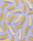 Pasta Alligator hair clip set - Penne, Fusilli, Cavatappi