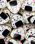 Onigiri enamel pin
