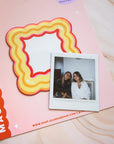 Sunrise Bubble 8,6cm x 7,1cm Instax square Magnetic photo frame