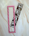 Sorbet arlequin 5cm x 20cm Magnetic vintage photobooth frame