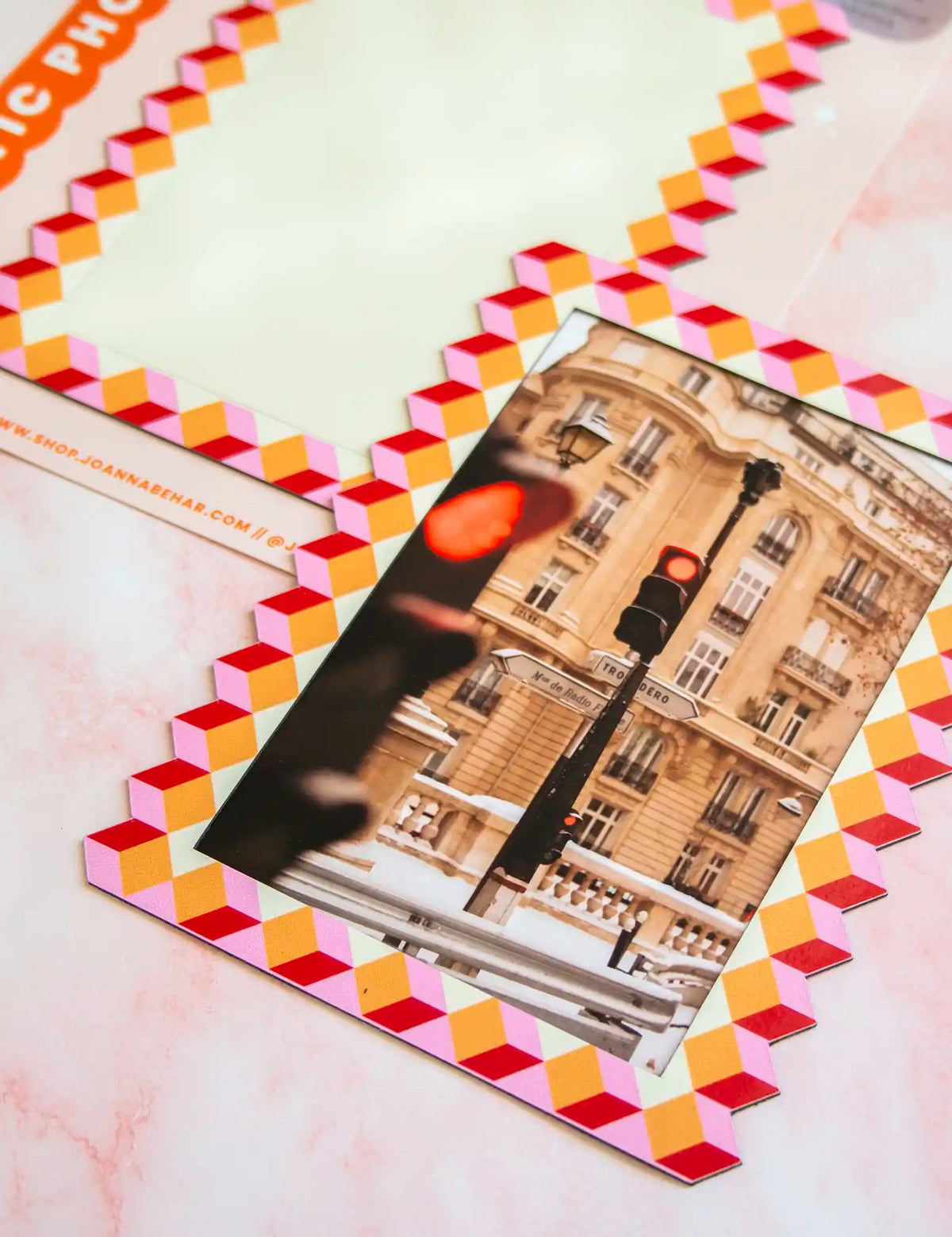 Spritz arlequin 10cm x 15cm Magnetic photo frame