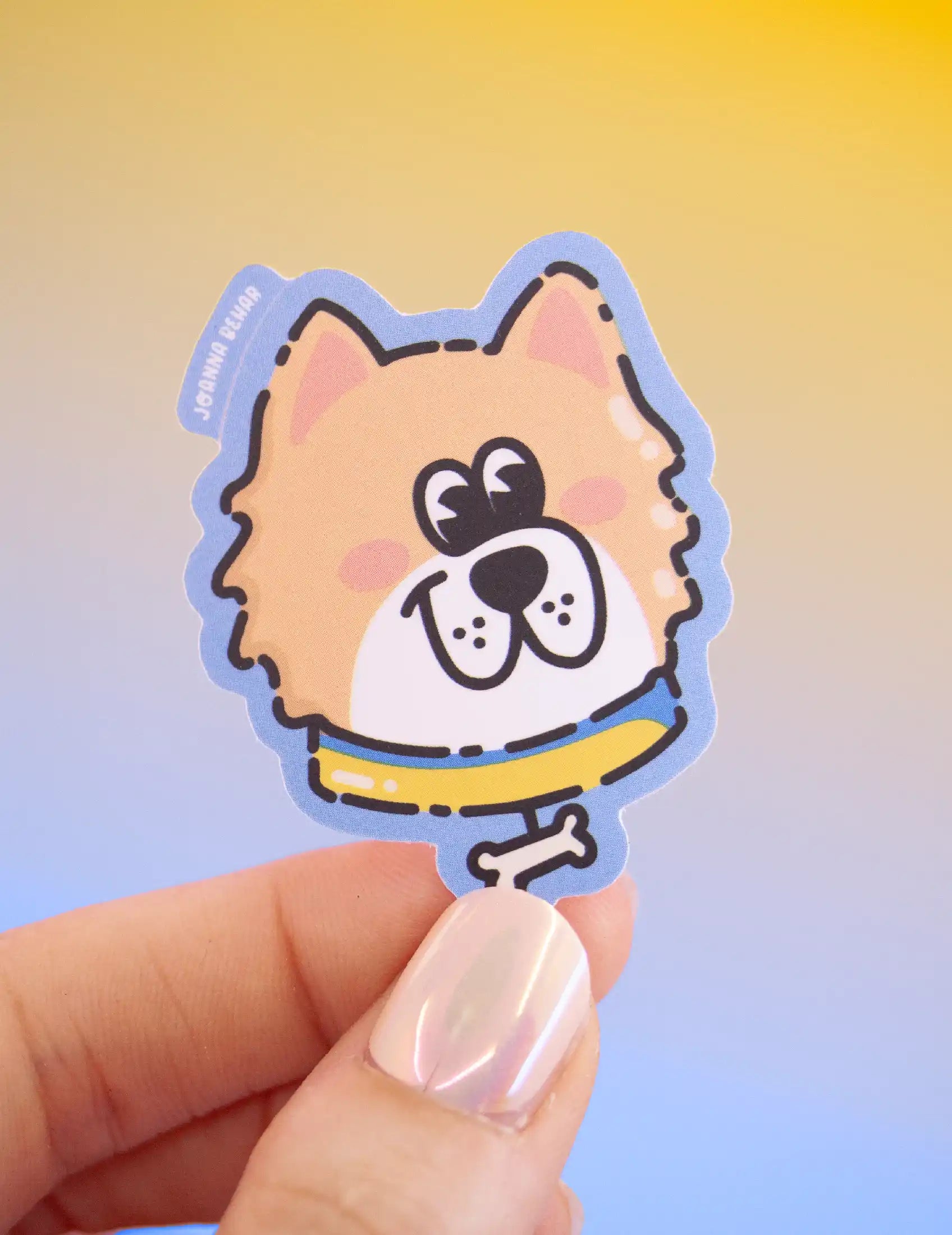 Shiba inu vinyl sticker
