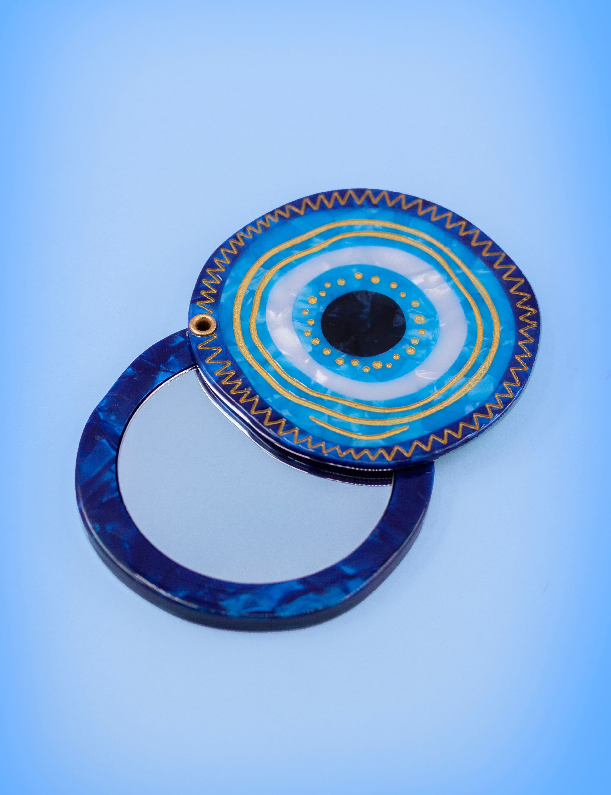 KEM GÖZ Miroir de poche Evil Eye