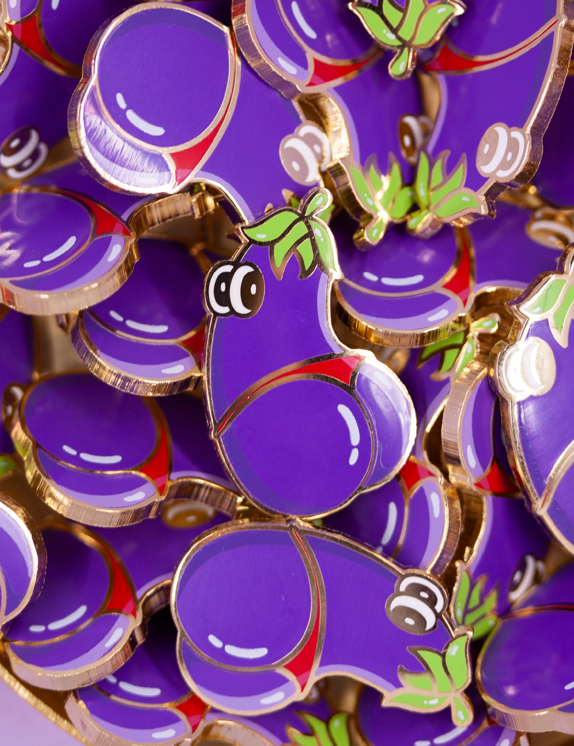 Épingles à aubergine