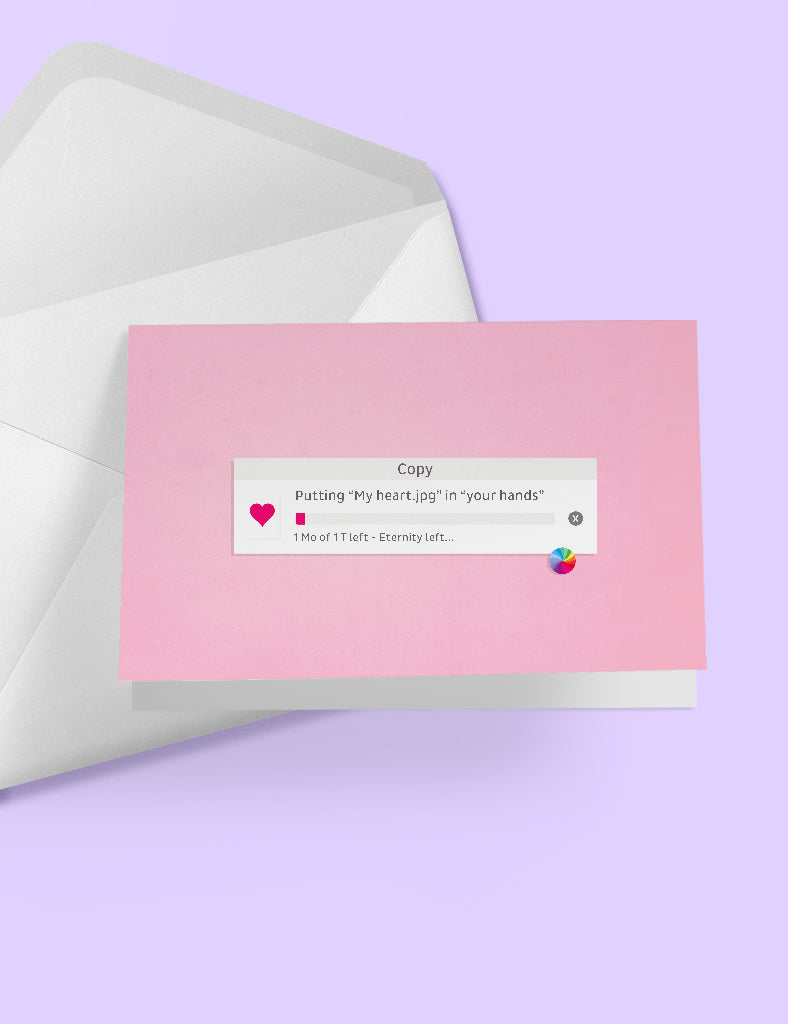Cartes de vœux geek pour la Saint-Valentin